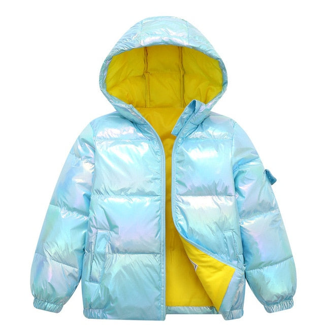 Cotton Candy Down Kids Coat Boys & Girls - IAKAM