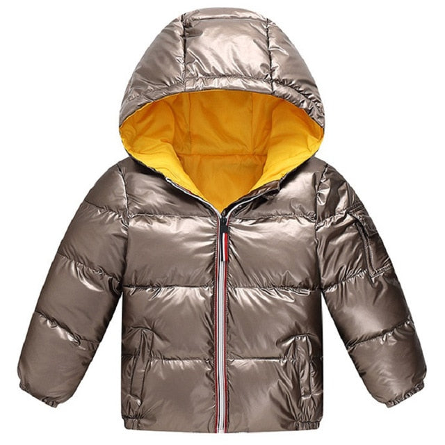 Cotton Candy Down Kids Coat Boys & Girls - IAKAM
