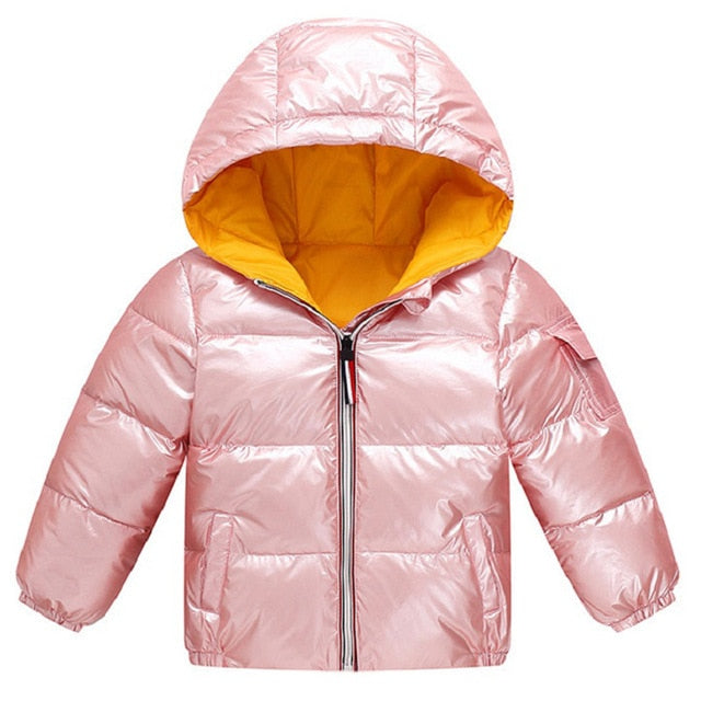 Cotton Candy Down Kids Coat Boys & Girls - IAKAM